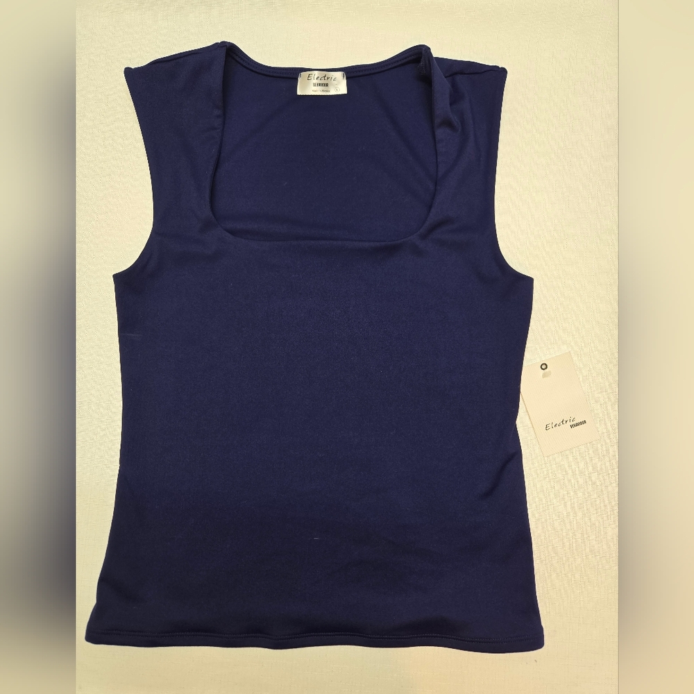 Electric Family Navy Blue Tank Top